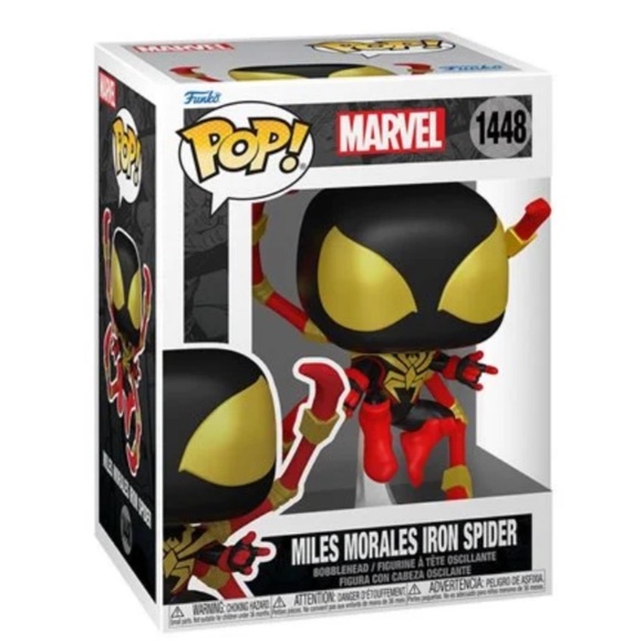 Funko Pop Marvel Miles Morales Iron Spider - Picture 1 of 8